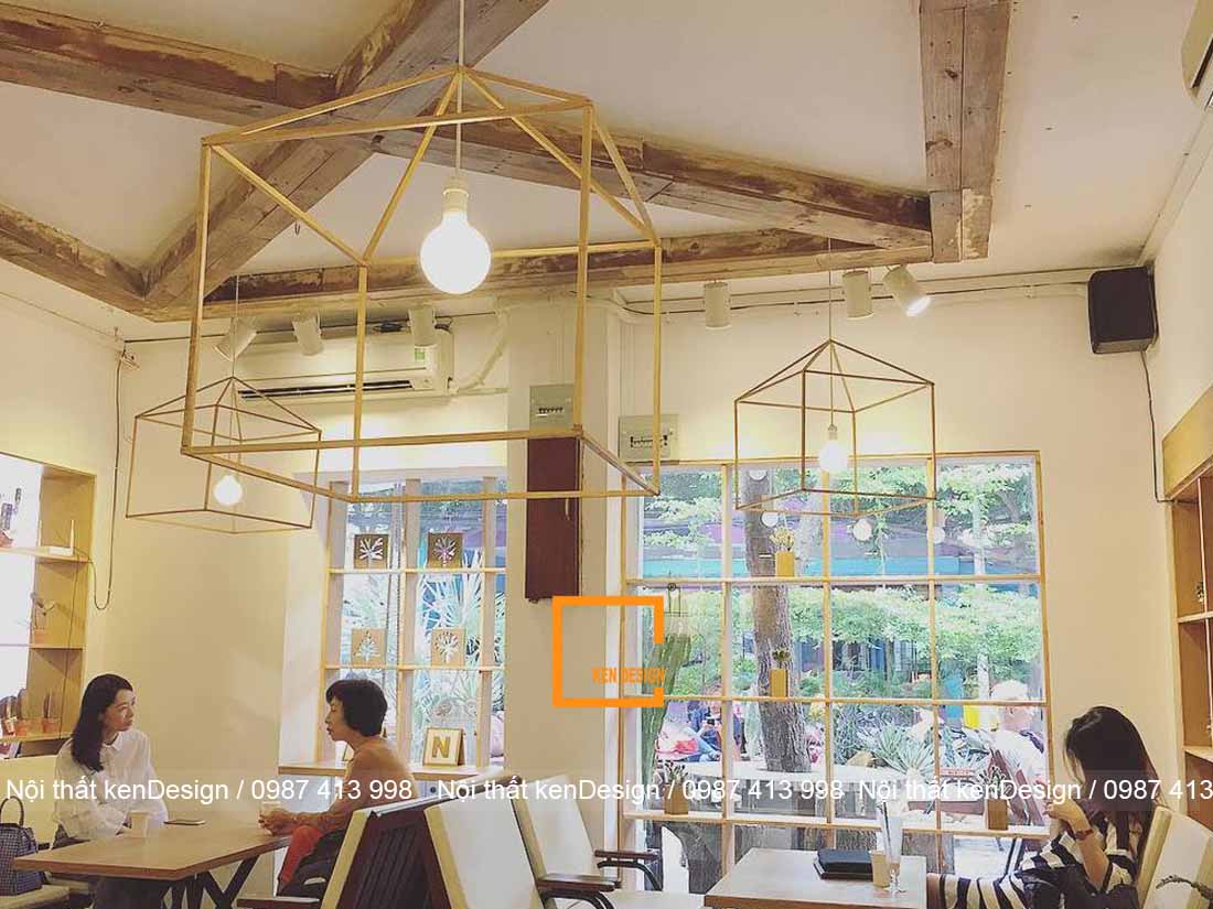 chi phí thiết kế quán cafe